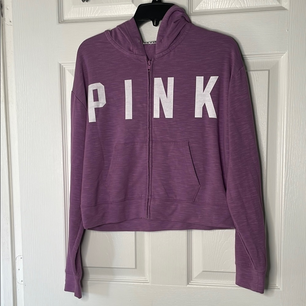 Victoria’s Secret PINK Zip-up hooded sweatshirt